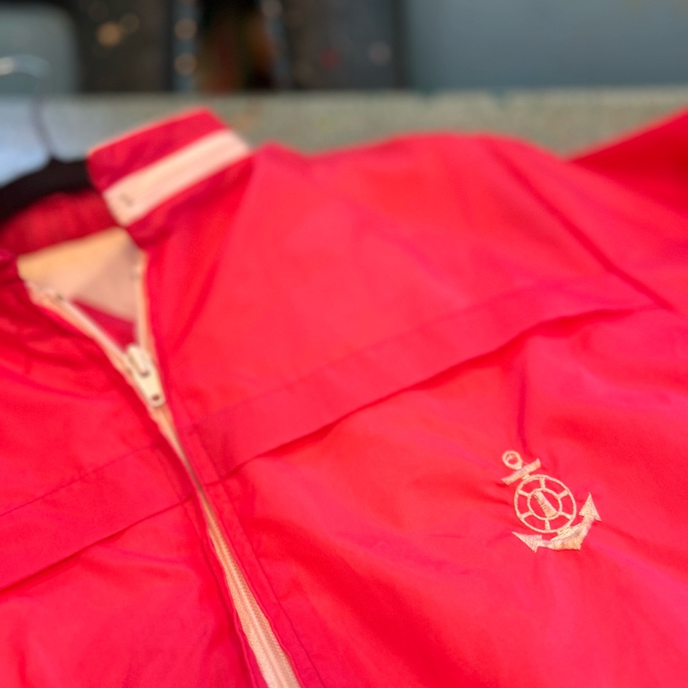 Vintage Hot Pink Nautical Jacket - Picture 2 of 16